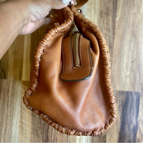 Antonio Melani Chocolate Leather Shoulder Bag /Clutch - Picture 4 of 8